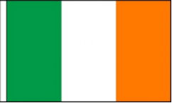 Ireland Hand Waving Flags